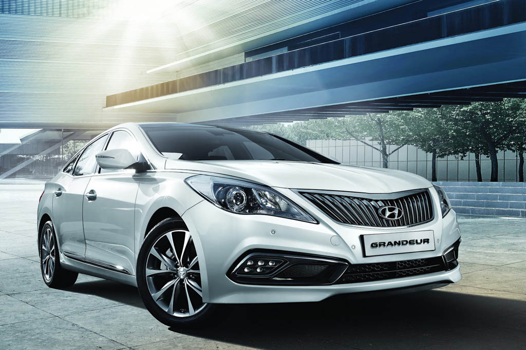 فرمان«آزرای فیس لیفت»به زودی در دست رانندگان آسیایی + عکس 3 Hyundai Grandeur Facelift