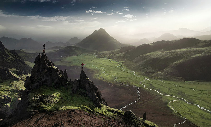 قبل از دیدن عکس ها به فکر تهیه ویزای ایسلند باشید+ تصاویر ۳۶۰درجه 2 amazing-iceland-landscapes-1