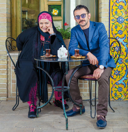 مصاحبه خواندنی امین حیایی و بهاره رهنما+عکس 2 بهاره رهما امین حیاییHAYAII