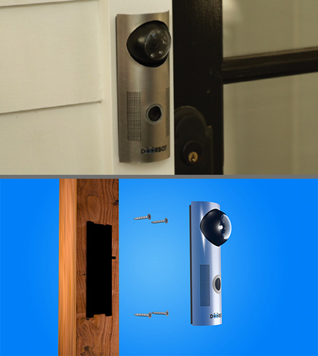 با گجت «DoorBot» هرکجای دنیا هستید محل کار و منزلتان را ببینید + عکس 8 DoorBot یک وسیله مخابره داخل ساختمان است که با گوشیهای هوشمند و تبلت میتوان رفت و آمدهای خانه را کنترل کرد.
