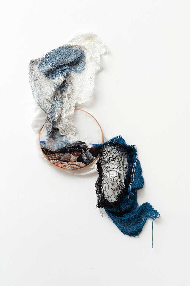 خلاقیتی دیدنی و جالب در هنر گلدوزی خارج از قاب