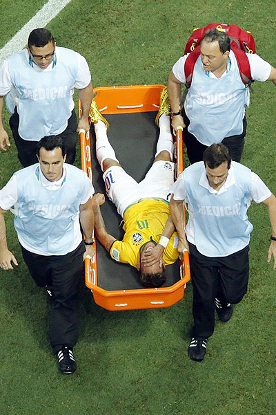  "نیمار" به دلیل این مصدومیت ادامه مسابقات را از دست داد