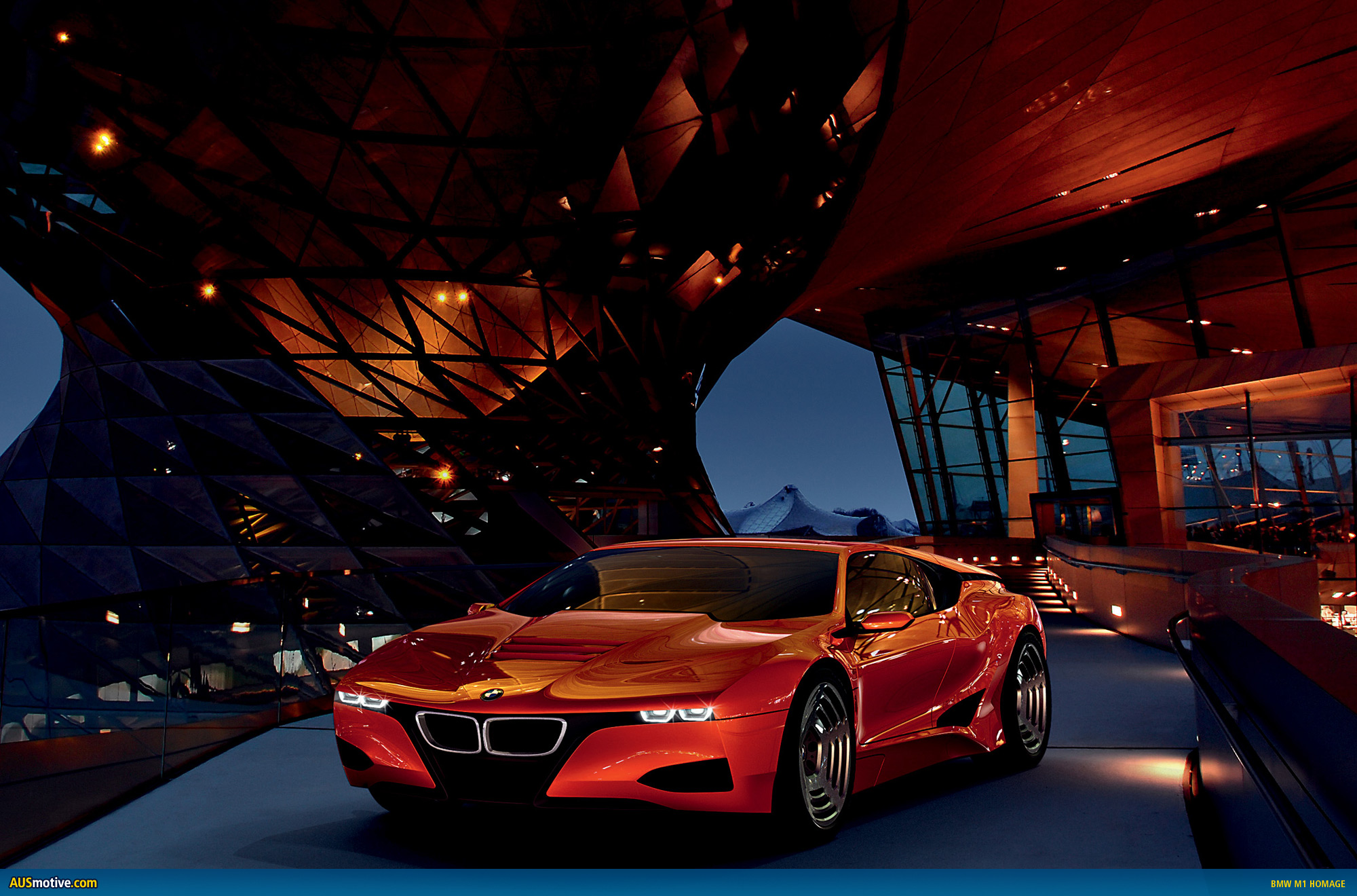 «سوپر ماشینi9»هديه صد سالگی BMW به مشتريانش + عكس 4 BMW M1 Concept