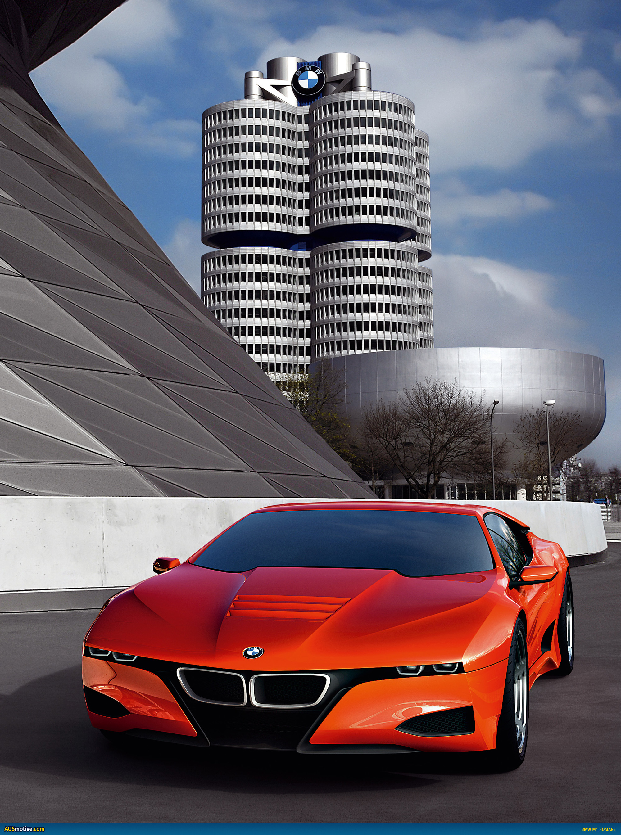 «سوپر ماشینi9»هديه صد سالگی BMW به مشتريانش + عكس 2 BMW M1 Concept