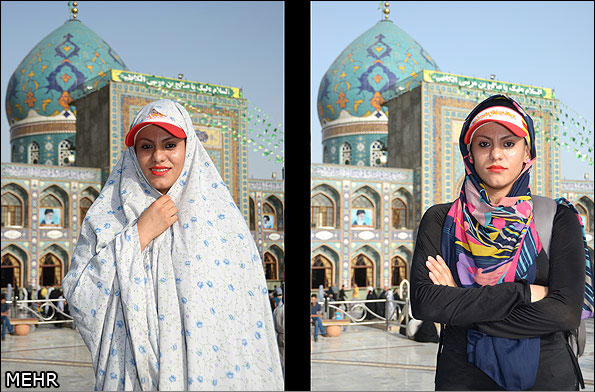 عکاسی خلاقانه برای حجاب