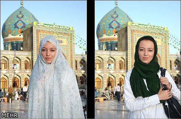 عکاسی خلاقانه برای حجاب