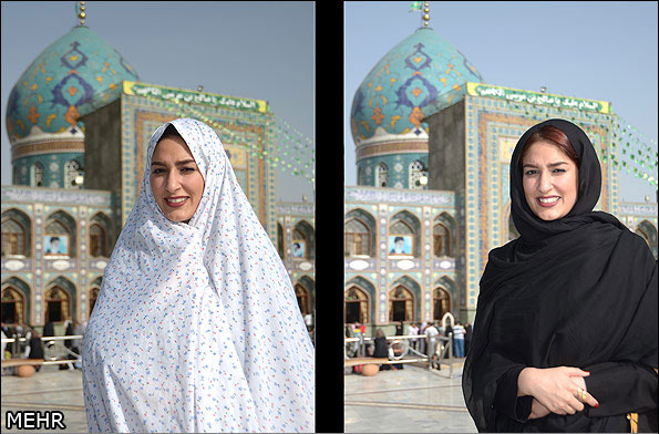 عکاسی خلاقانه برای حجاب