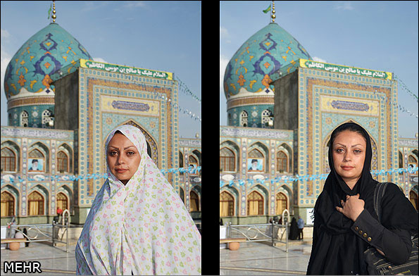 عکاسی خلاقانه برای حجاب