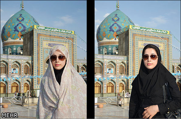 عکاسی خلاقانه برای حجاب