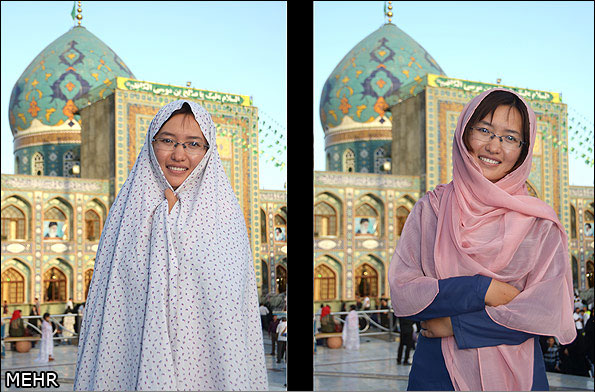 عکاسی خلاقانه برای حجاب