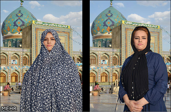عکاسی خلاقانه برای حجاب