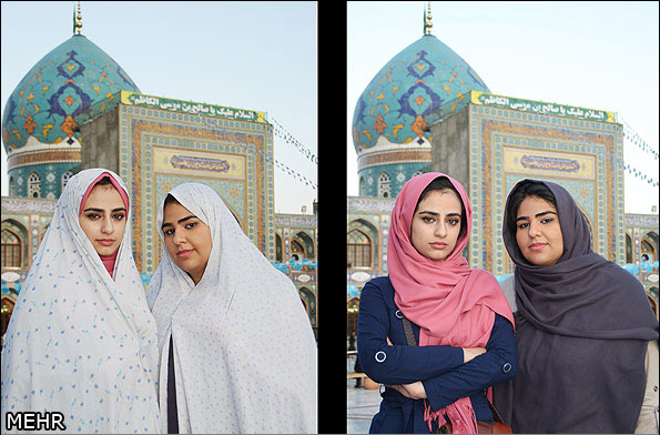 عکاسی خلاقانه برای حجاب