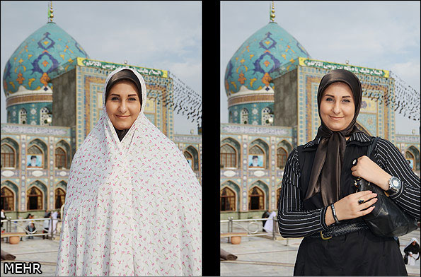 عکاسی خلاقانه برای حجاب