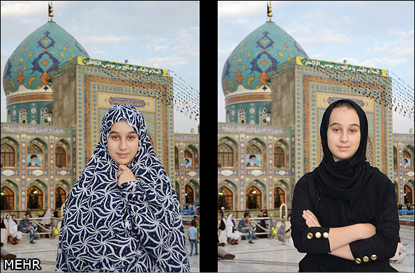 عکاسی خلاقانه برای حجاب