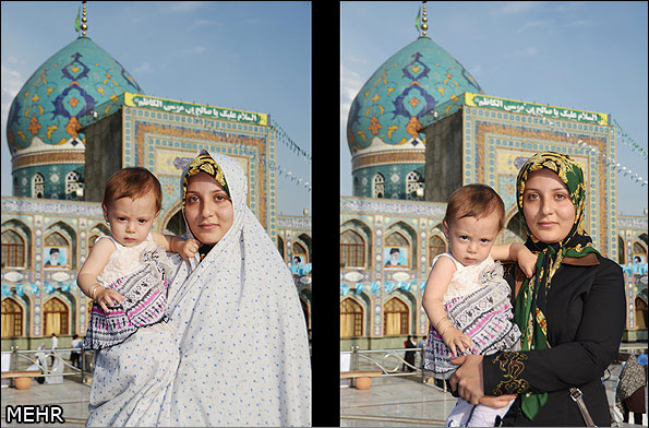عکاسی خلاقانه برای حجاب