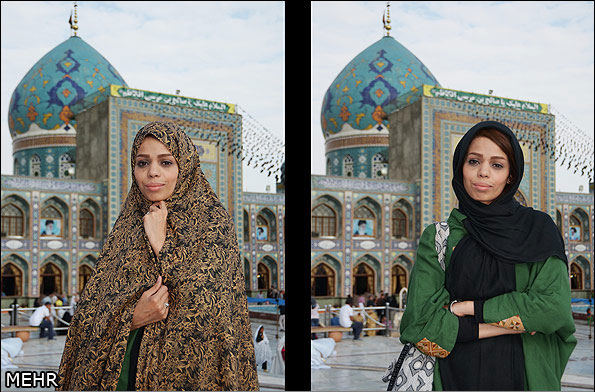 عکاسی خلاقانه برای حجاب