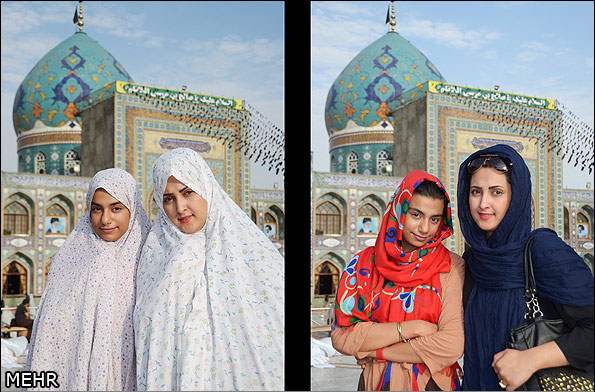 عکاسی خلاقانه برای حجاب
