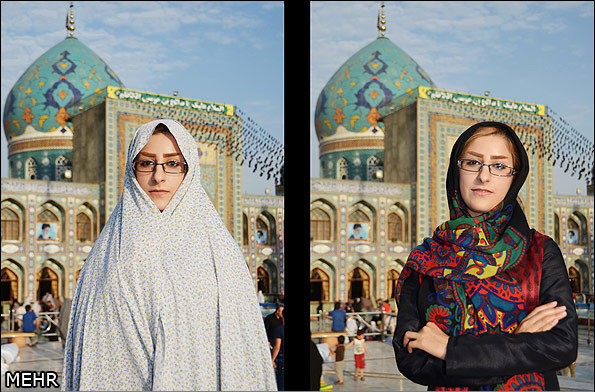 عکاسی خلاقانه برای حجاب
