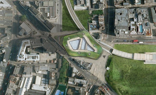 آسمانخراش مارپیچ و بدون پله