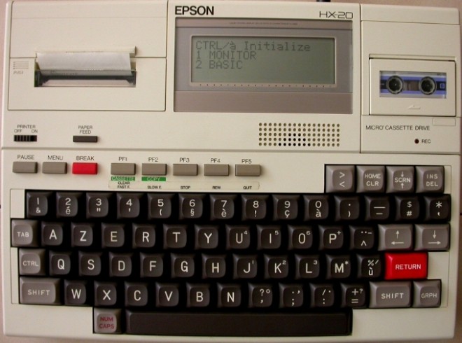 اولین لپ تاپ ساخته شده توسط شرکت EPSON
