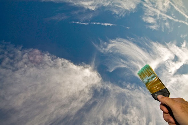 عکاسی خلاقانه و شوخی با ابرهای زیبا و دیدنی