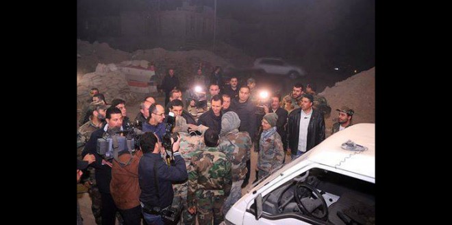 بشار اسد شب سال نو میلادی ۲۰۱۵ کجا رفت + گزارش تصویری 8 135049