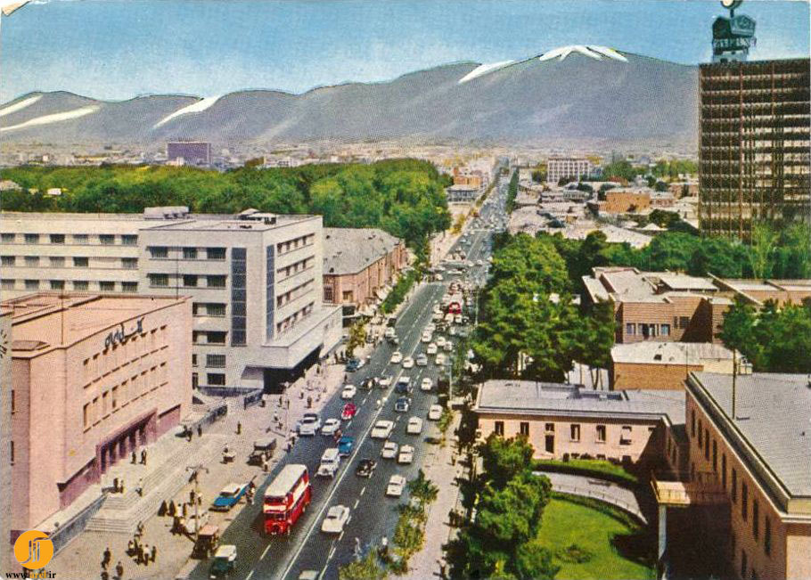 میدان فردوسی طهران در 84 سال پیش + عکس 3 میدان فردوسی تهران دهه 40