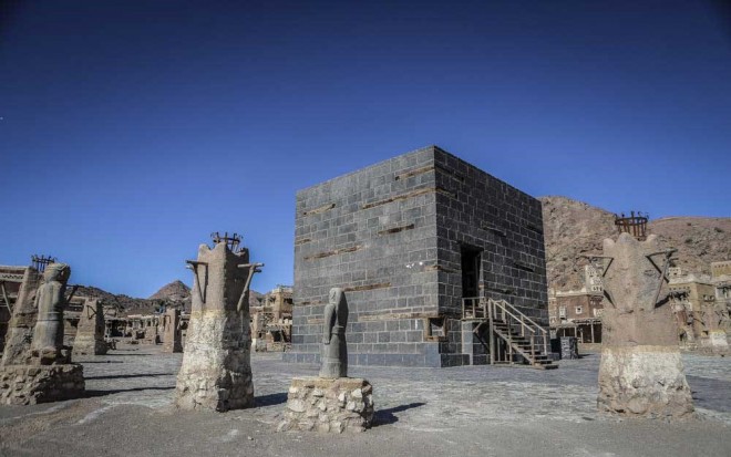 بزرگترین دکور گرانترین فیلم تاریخ سینمای ایران + عکس 11 خانه کعبه