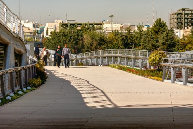 نگاهی به معماری دیدنی پل طبیعت تهران + عکس 7 Tabiat_Bridge__Final_site_plan-mihanbana-8