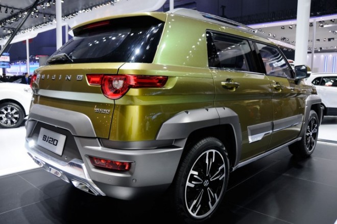 نگاهی به خودروهای کانسپت نمایشگاه شانگهای 2015 + عکس 11 بیجینگ BJ20 Concept