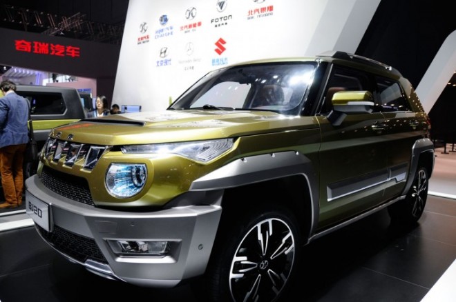 نگاهی به خودروهای کانسپت نمایشگاه شانگهای 2015 + عکس 10 بیجینگ BJ20 Concept