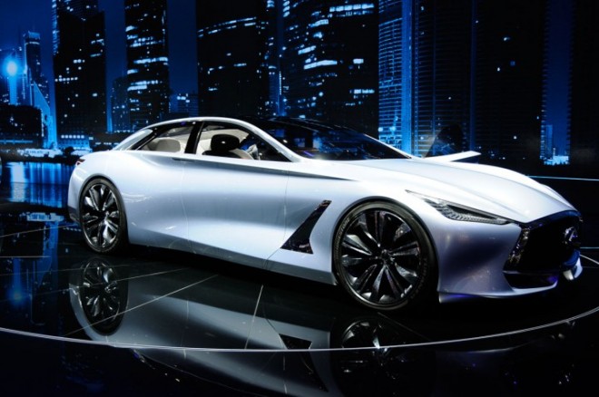 نگاهی به خودروهای کانسپت نمایشگاه شانگهای 2015 + عکس 54 اینفینیتی Infiniti Q80 Inspiration کانسپت