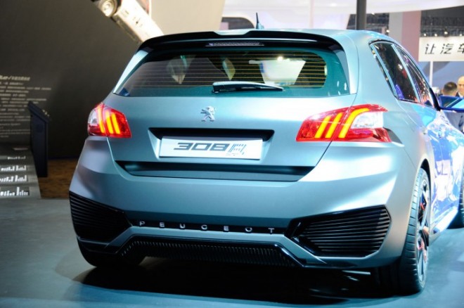 نگاهی به خودروهای کانسپت نمایشگاه شانگهای 2015 + عکس 39 پژو Peugeot 308 R هیبریدی کانسپت
