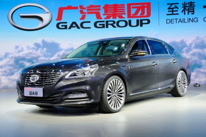 نگاهی به خودروهای کانسپت نمایشگاه شانگهای 2015 + عکس 43 ترومپچی Trumpchi GA8 کانسپت