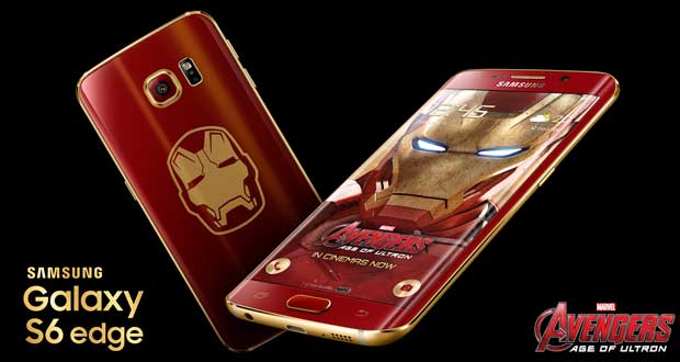 نگاهی به گوشی گلکسی اس ۶ اج مرد آهنی + عکس و فیلم 2 نسخهی مرد آهنین (Iron Man) گوشی گلکسی اس ۶ اج