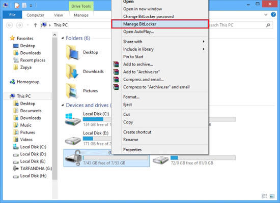 فقل فلش مموری با ویندوز