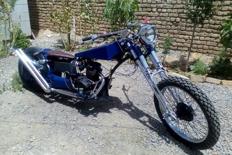 موتور سیکلت دست ساز ایرانی