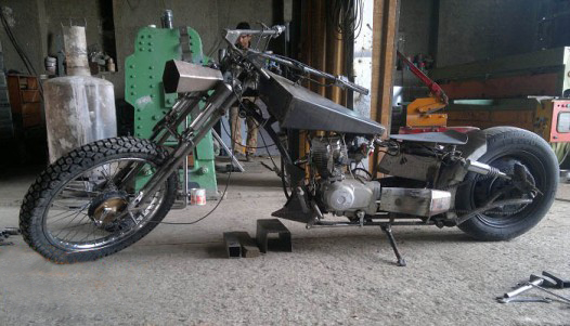 موتور سیکلت دست ساز ایرانی (۶)