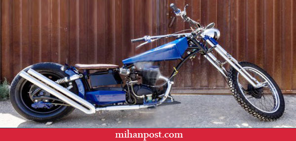موتور سیکلت دست ساز ایرانی