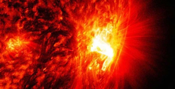 Solar storm in 2015