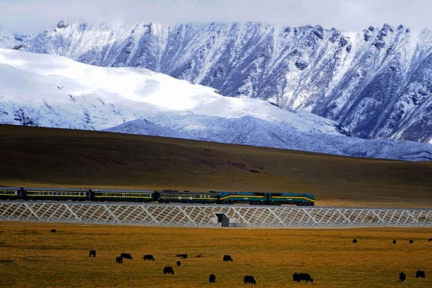 مسیر قطار چینگ‌-های تبت در چین
