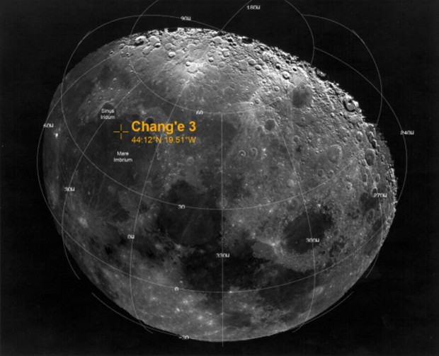 انتشار تصاویر HD ماه نشین Chang'e 3 از سطح ماه + عکس 3 Color HD Photos Of The Moon 6