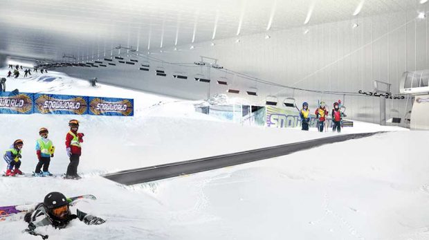 ورزش های زمستانی بر روی ساختمان هایی با معماری عجیب ! 7 ورزش های زمستانی