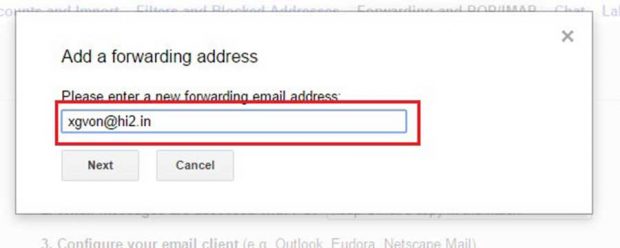 دریافت ایمیل با نرم افزار پیام رسان تلگرام + آموزش 7 دریافت ایمیل از داخل نرم افزار تلگرام