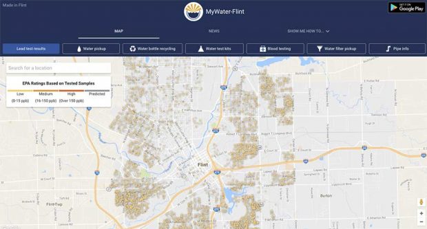 بحران آب شهر فلینت ایالت میشیگان با راهکار گوگل حل خواهد شد ! 2 بحران آب شهر فلینت