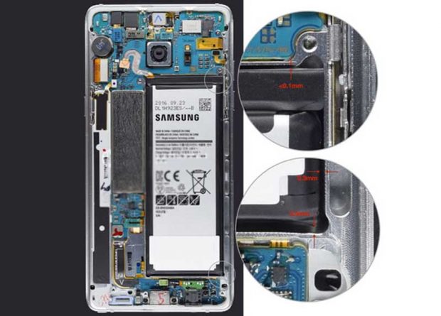 گلکسی نوت ۷ به دلیل کدام اشتباه فنی منفجر می شد + عکس 2 گلکسی نوت 7