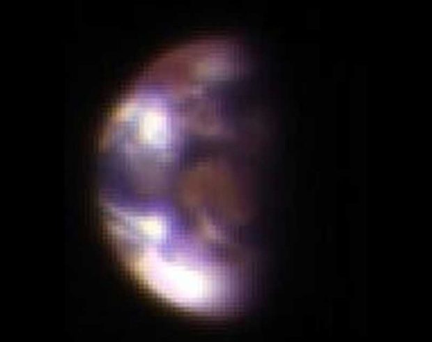 جدیدترین تصویر تهیه شده از زمین و ماه