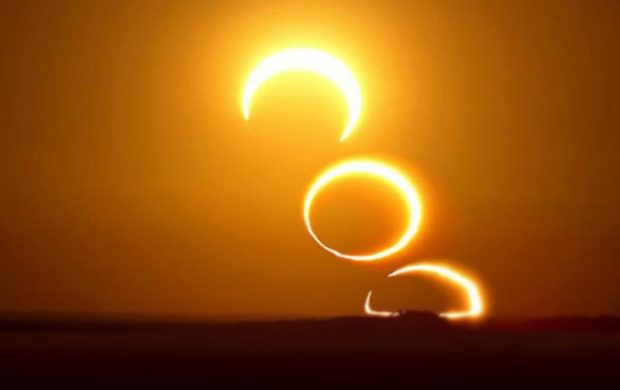 خورشید گرفتگی 8 اسفند 95