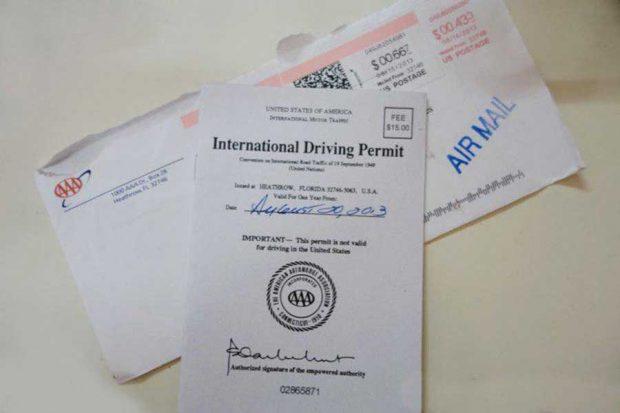 دریافت گواهینامه رانندگی بین المللی