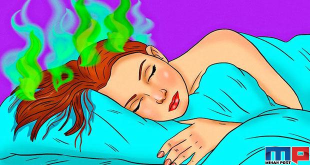 خوابیدن با موهای خیس چه ضررهای برای انسان دارد؟ 12 خوابیدن با موهای خیس